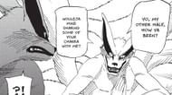 The two halfs of Kurama (Image via Shueisha)